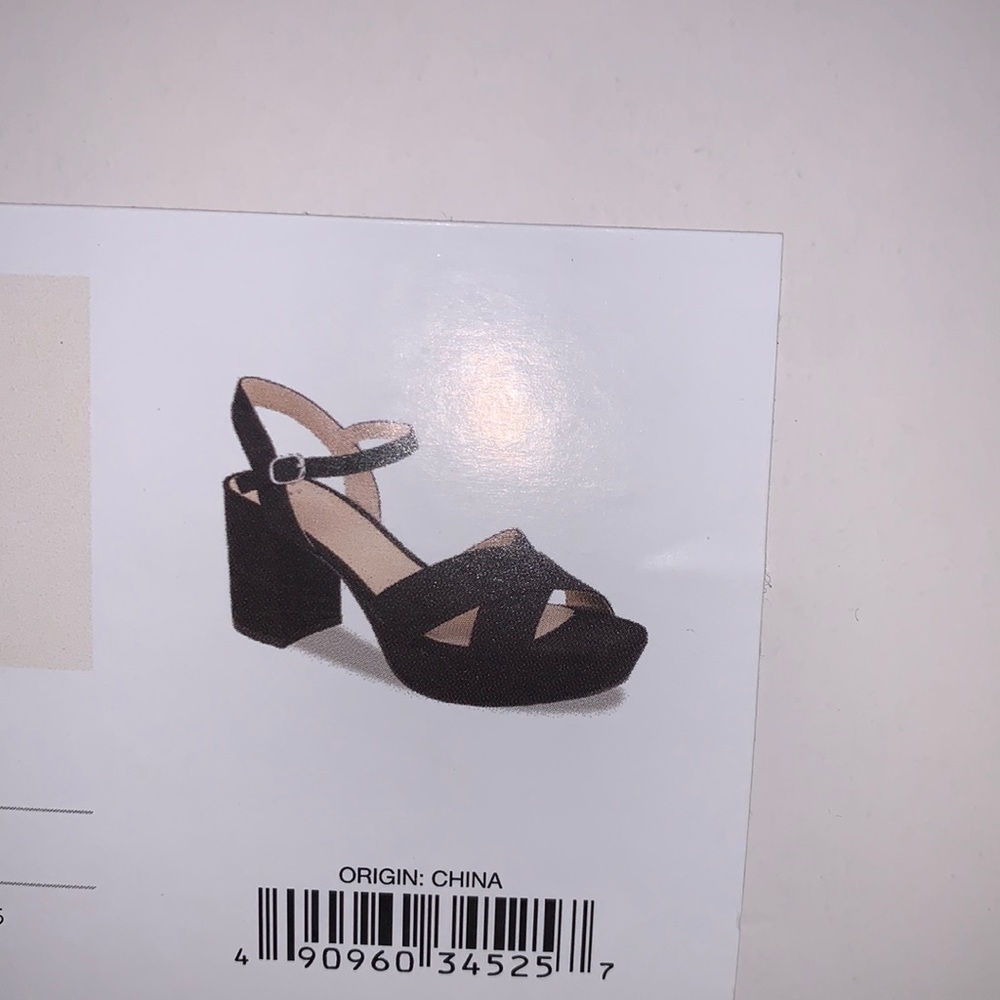 A new day black heel